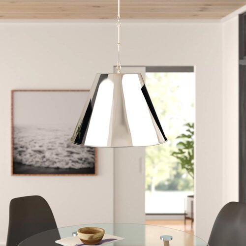 Nadeau 1 Light Single Cone Pendant And Reviews Allmodern